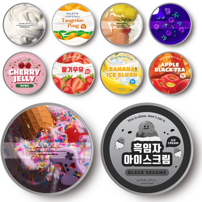 팔레트슬라임 수제 10종 슬라임 랜덤박스 액티베이터, 랜덤발송, 1kg 팔레트슬라임 수제 10종 슬라임 랜덤박스 액티베이터, 랜덤발송, 1kg
