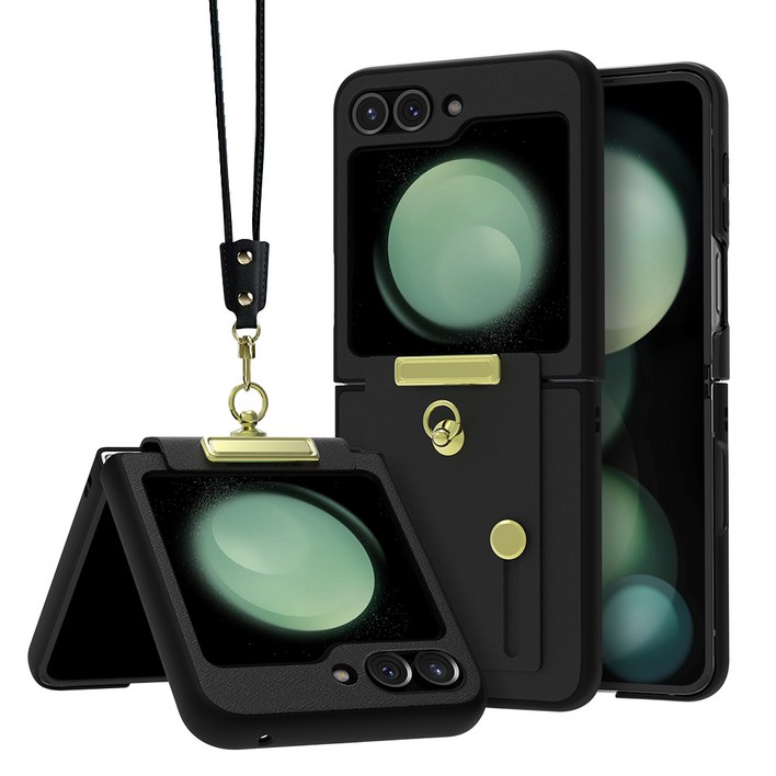 엑씨 드레시 휴대폰 케이스  목걸이 스트랩 세트