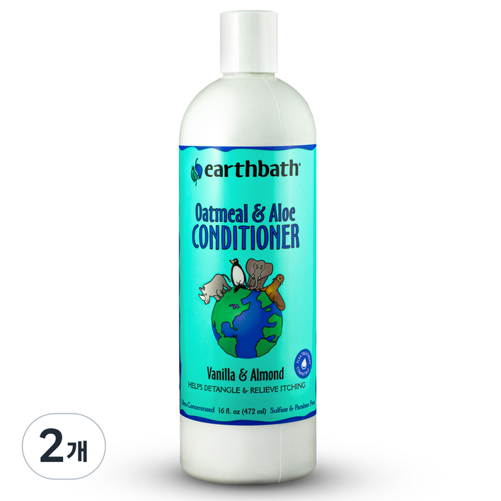 얼스배스 오트밀  알로에 애견 컨디셔너