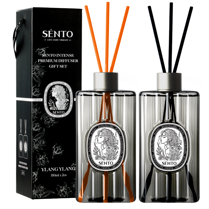 센토 인텐스 프리미엄 대용량 디퓨저 550ml, 일랑일랑, 550ml, 2개