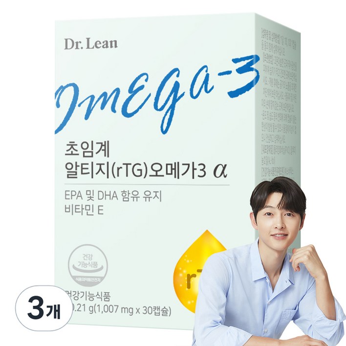 닥터린 초임계 알티지 오메가3 알파 30.21g, 30정, 3개 닥터린 초임계 알티지 오메가3 알파 30.21g, 30정, 3개