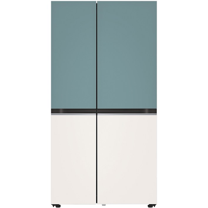 LG전자 디오스 오브제컬렉션 양문형 냉장고 메탈 832L 방문설치 lg냉장고4도어