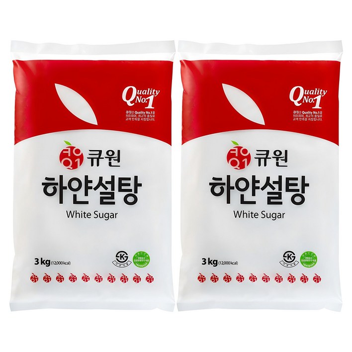 큐원 하얀 설탕