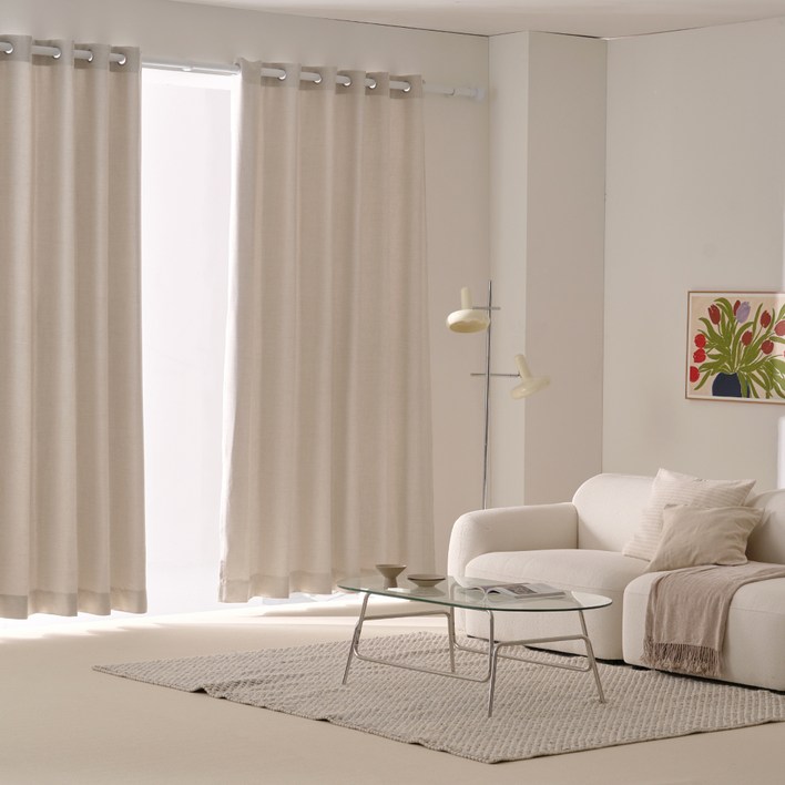 ON 메모리 반창문 암막커튼 아일렛 2p