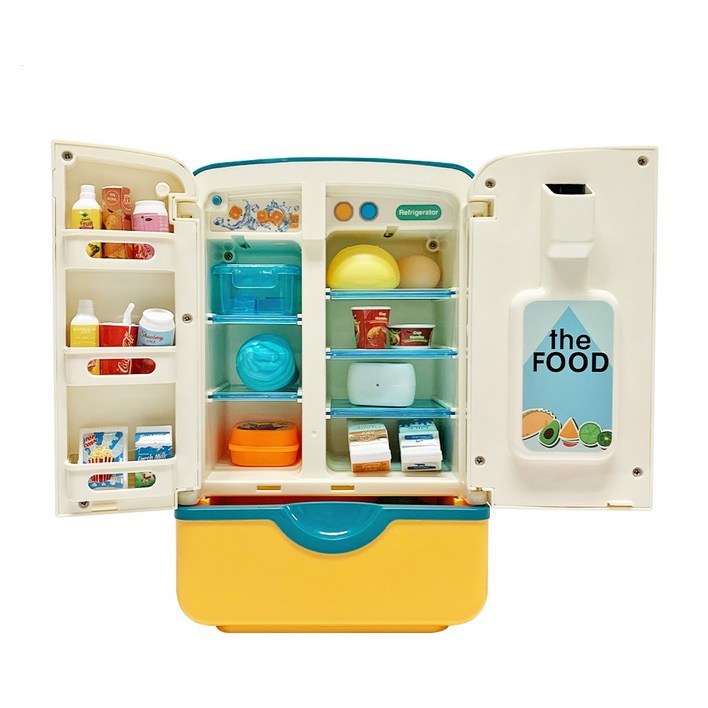 키즈토이 멜로디 매직 냉장고 30p 세트 냉장고장난감