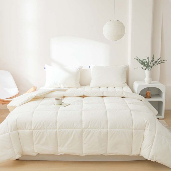 루아베 알러지케어 고밀도 순면 바스락 호텔 이불