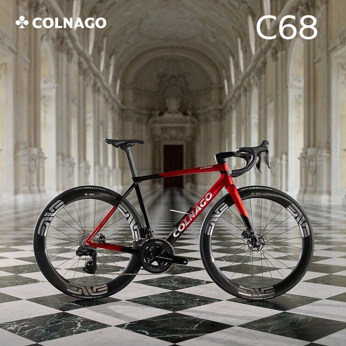 콜나고 C68 로싸 부엘타 한정판 2025 카본 로드자전거 COLNAGO