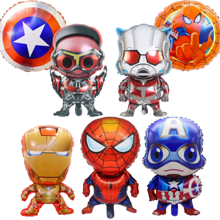 아이앤에이치 슈퍼히어로 어벤져스 이벤트 풍선 세트