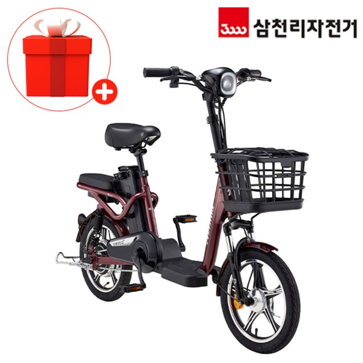 삼천리 2025 완조립 40.64cm(16인치) 팬텀 베스티아 플러스 파스 스로틀 스쿠터 전기 자전거