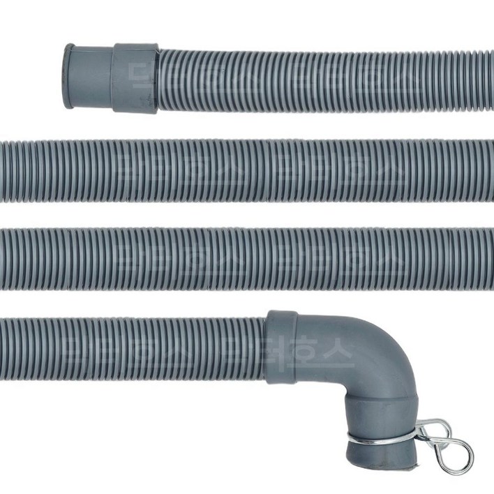 닥터호스 엘지 LG FX25KSR 호환 드럼 세탁기 호스 배수 연결 연장 교체