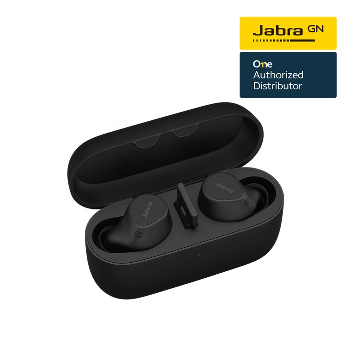 자브라 Jabra Evolve2 Buds 이볼브2 버즈  하이브리드 업무용 무선 이어폰  멀티센서보이스  ANC  Sound앱  공식정품