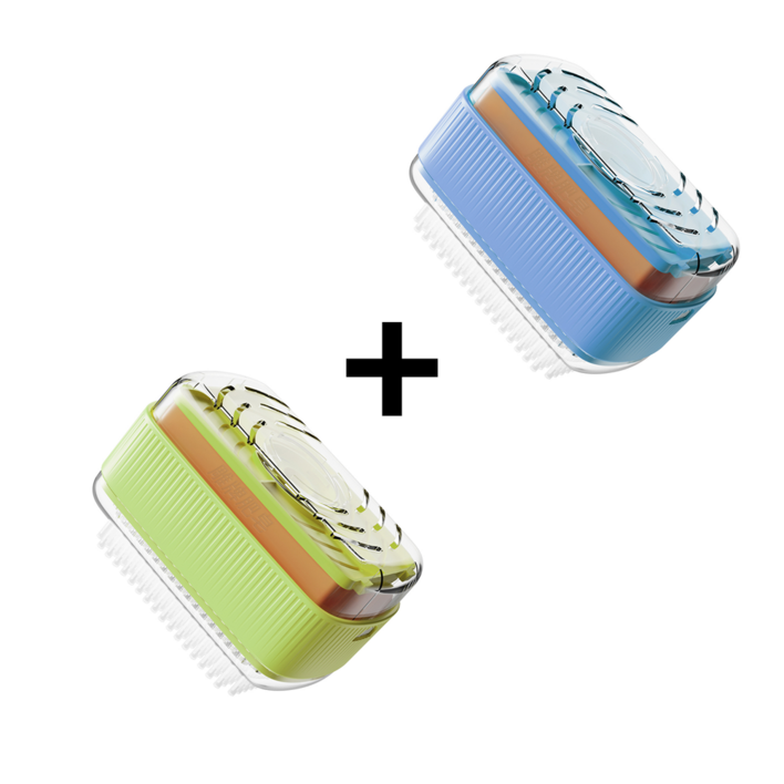 쉽게빨자 솔 달린 빨래 비누 세탁 거품 롤러 케이스 11