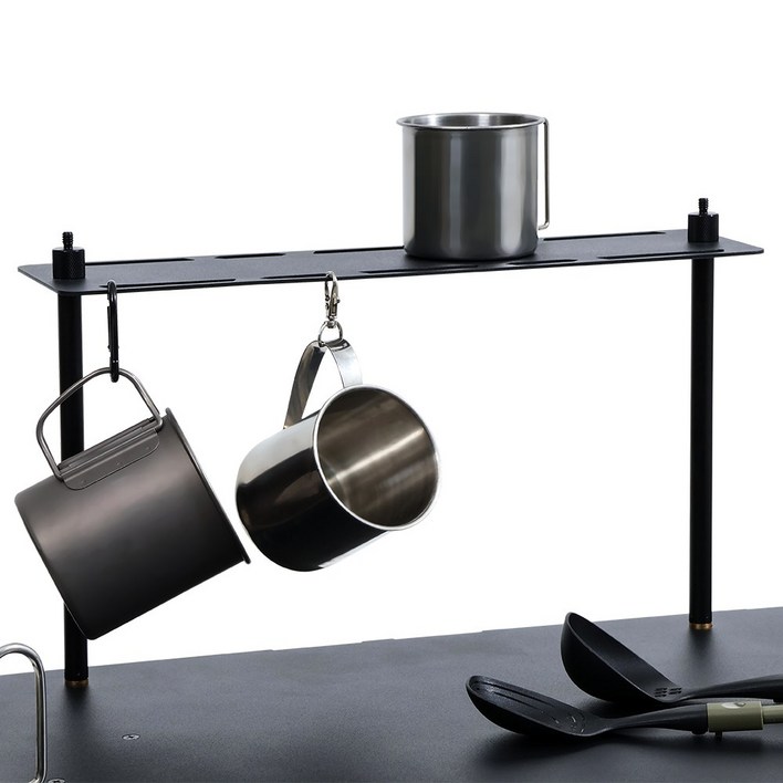 로티캠프 플랫모듈 경량 igt 캠핑 테이블 보조 선반