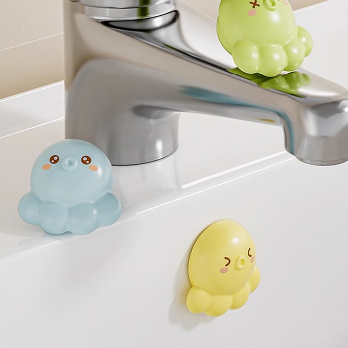 루미또와 악취방지 세면대 해충마개 실리콘 오버플로우 캡