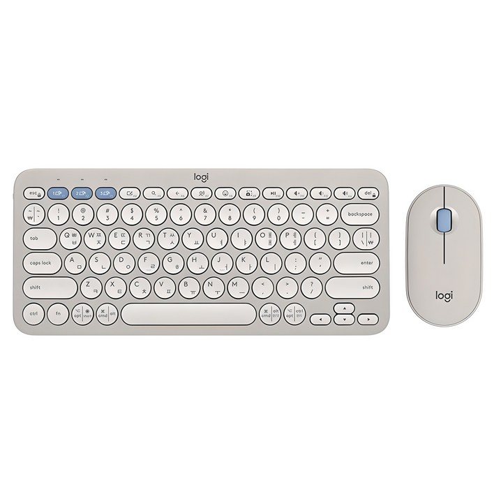 로지텍 PEBBLE 2 COMBO 키보드 마우스 세트