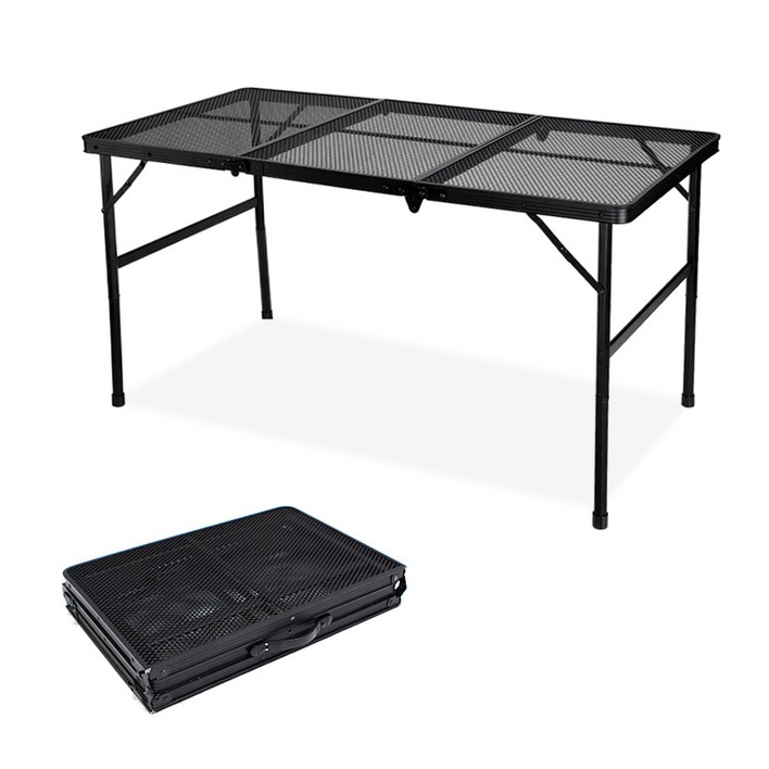 칼루스 아이언 메쉬 3단 테이블