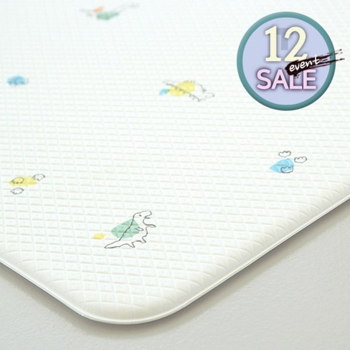 다온 베이직 12T 양면 쿠션 PVC 놀이방매트 거실매트 어린이집 유치원 돌봄교실 강아지매트