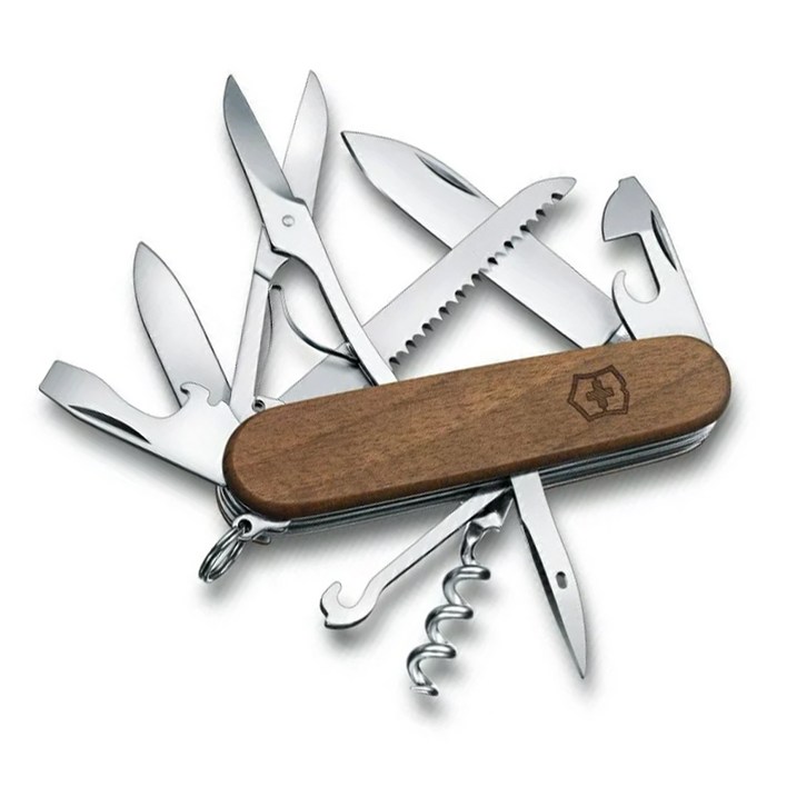 빅토리녹스 멀티툴 캠핑툴 헌츠맨 우드 91mm 1.3711.63