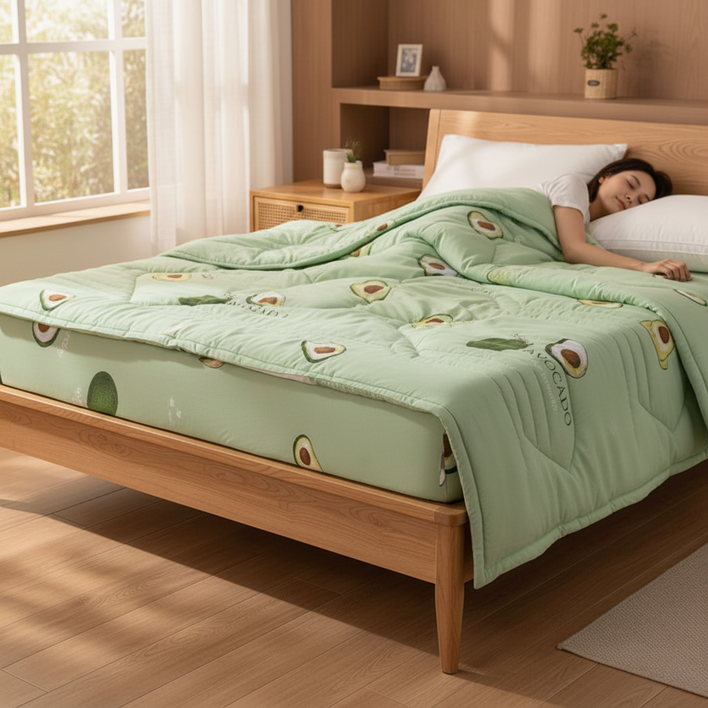 조이누리 사계절 먼지없는 이불 차렵이불 꽃무늬이불 손님이불 기숙사이불 면 슈퍼싱글 킹사이즈