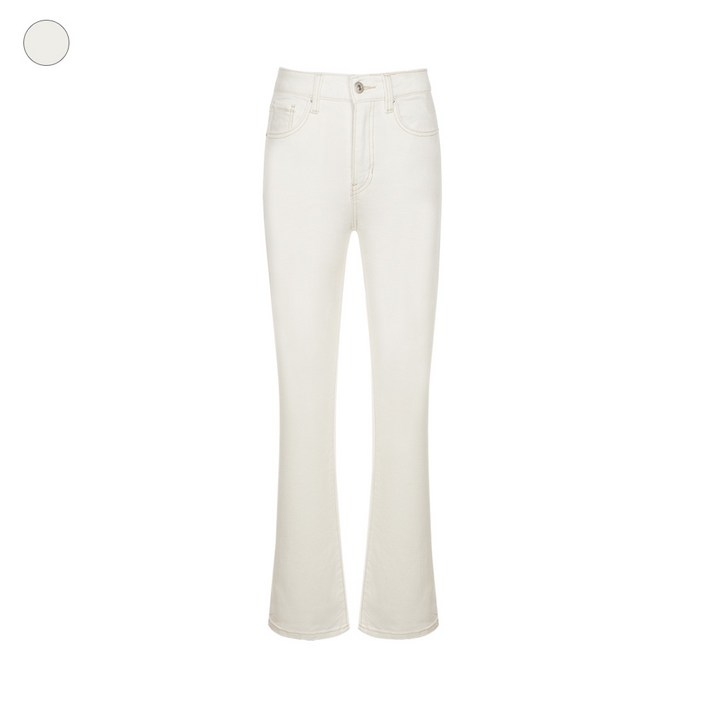 여성 IVY 롱 슬림 부츠컷 데님 RP1D01J3