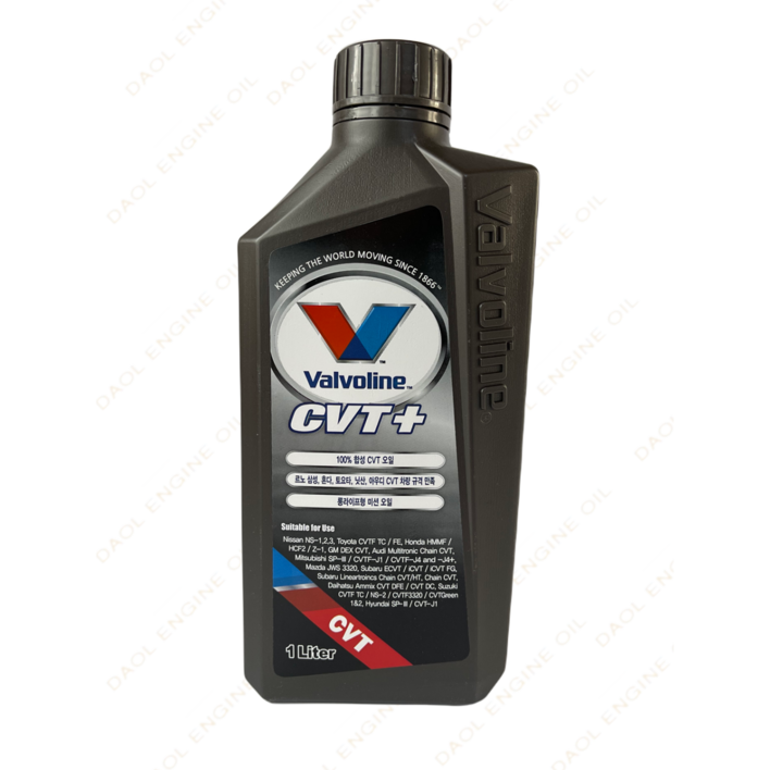 발보린 CVT PLUS 1L, 르노삼성혼다토요타용, 롱라이프형, 100합성미션오일, 1개, 발보린 CVT 1L