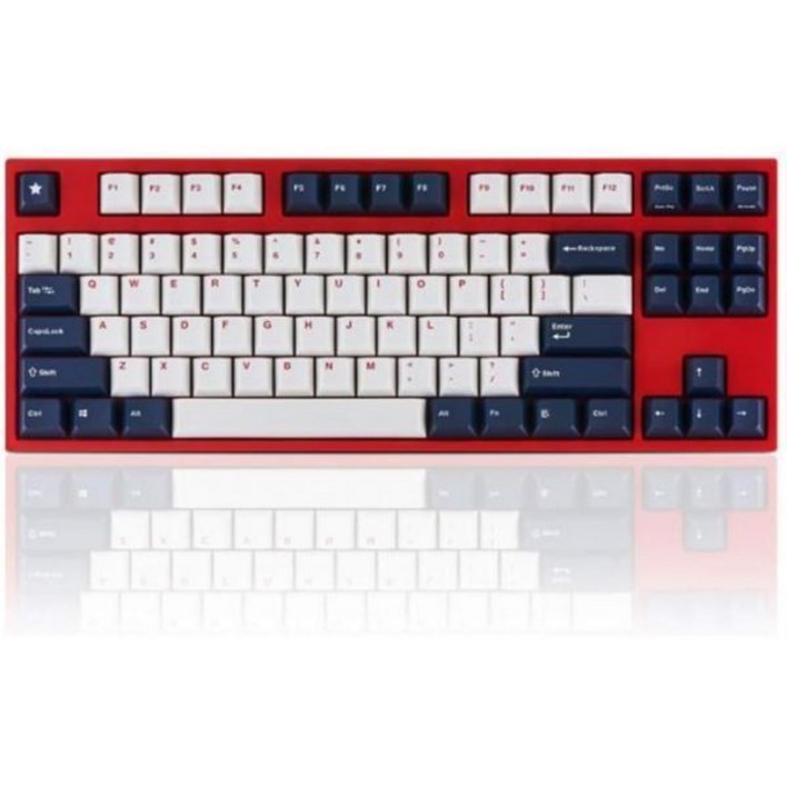 레오폴드 New Red Edition FC750R PD White Blue 스타 r 5가지 고급 기계식 키보드를 만나 당신에게 맞는 스위치를 찾아라. 저소음 레드 스위치