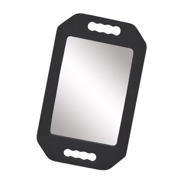 루시피 미용실 스폰지 사각 뒷거울 블랙 인경 후방거울