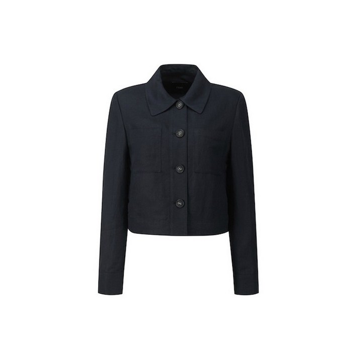 주크 린넨 블렌드 셔츠형 자켓 DN V242MSF934