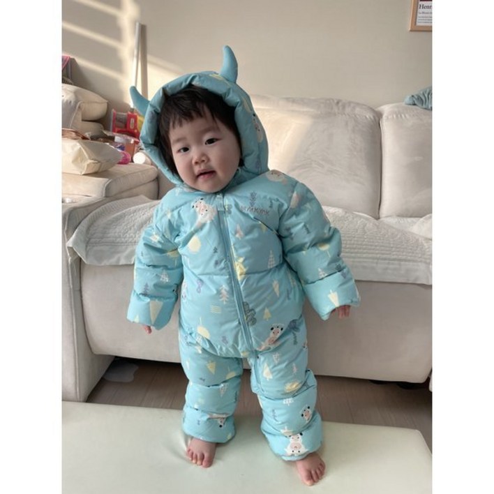 블랙야크키즈대구 신상 귀여운 전판 그래픽이 매력적인 BKO코티지다운우주복917569