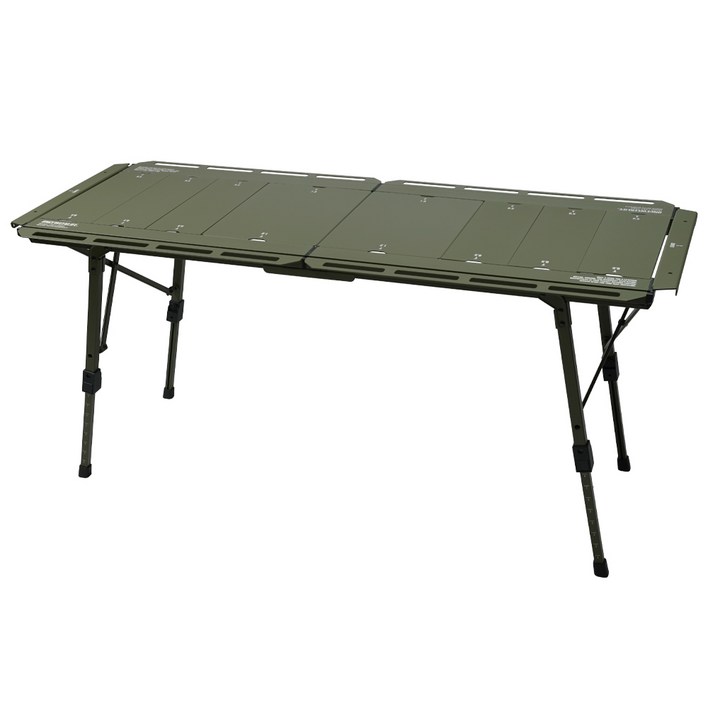 원스위크라이프 캠핑 IGT 접이식 테이블, 카키