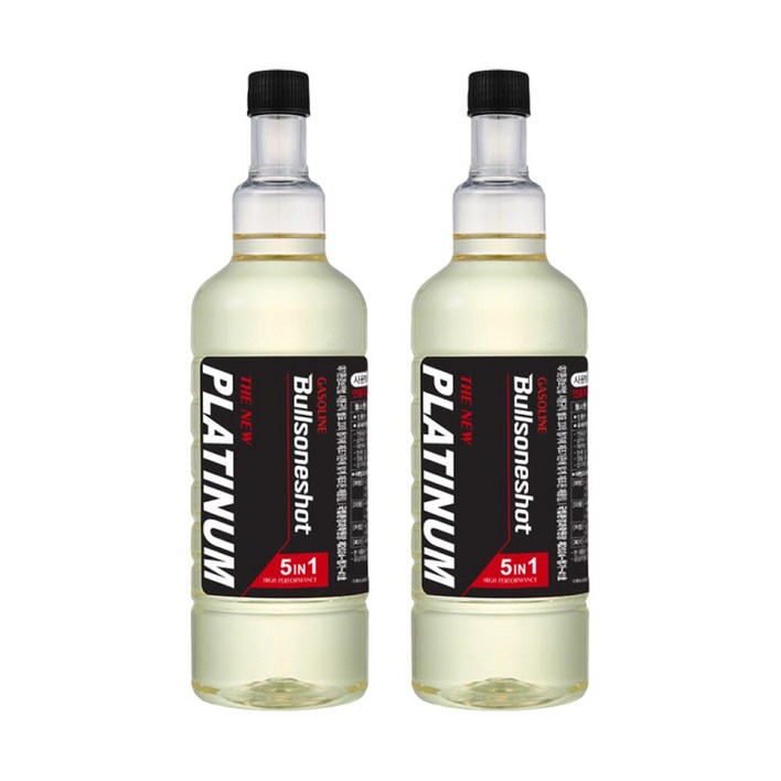 11 불스원샷 5in1 더 뉴 플래티넘 500ml, 휘발유, 가솔린휘발유, 2개