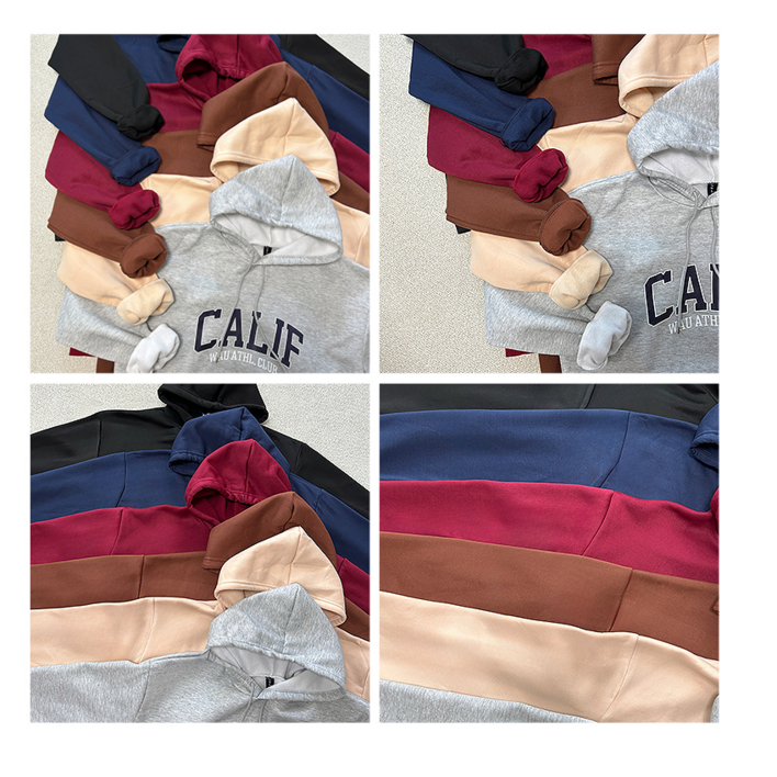 여성 캐주얼 기모 후드티