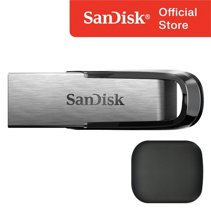 샌디스크 울트라 플레어 CZ73 USB 3.0 메모리 / USB 보관 케이스, 128GB 샌디스크usb