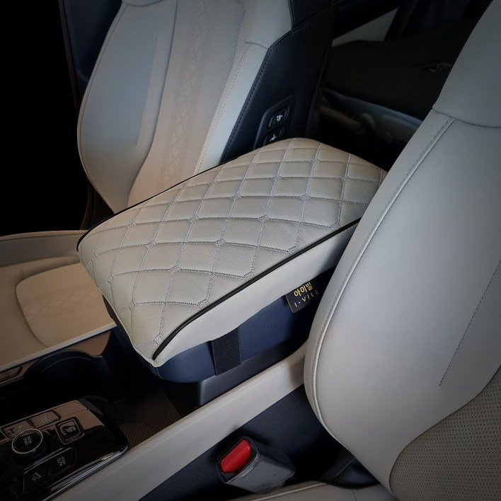 아이빌 뉴SM5 차량용 콘솔쿠션 팔걸이쿠션 자동차쿠션, 1개, 웜그레이