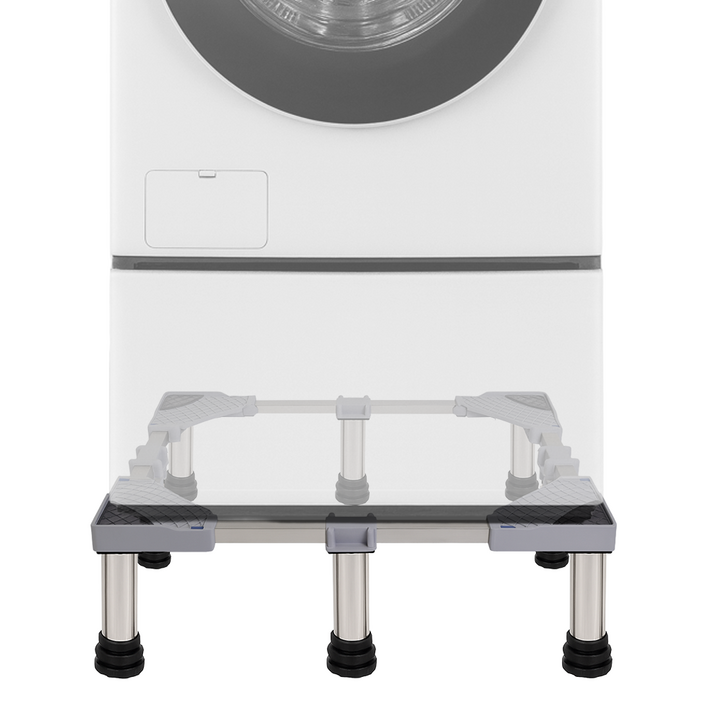 빅사이즈 세탁기 받침대 20cm 8발 높이조절 드럼 통돌이 건조기 소음차단, 1개, NZBIG20cm8