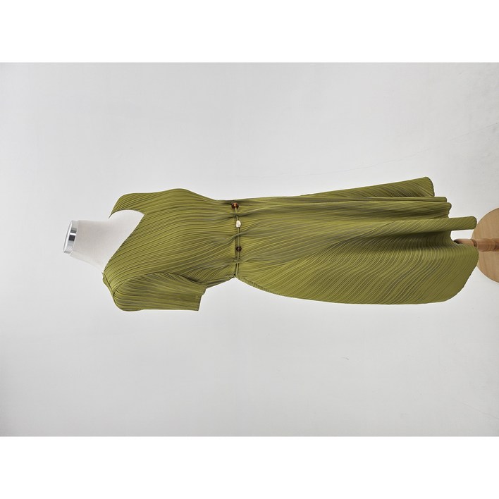 여성 허리스트링 반팔 플리츠 원피스 4color 여름 데일리룩 오피스룩