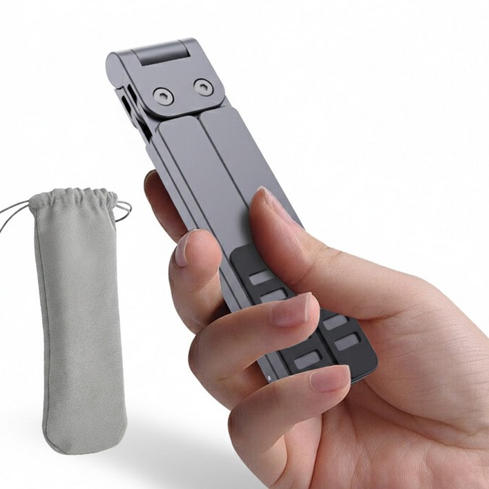 이노랩스 접이식 초경량 알루미늄 노트북 태블릿 거치대  전용 파우치