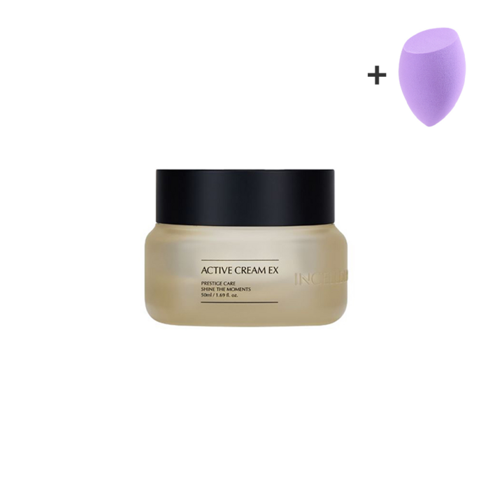인셀덤 엑티브 크림 EX 50ml(+물방울퍼프), 50ml, 1개