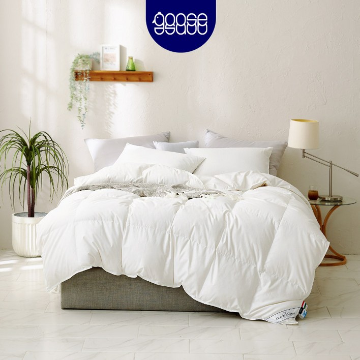 원단부터 다른 구스이불 알러지케어 헝가리90 겨울용 거위털 솜 호텔침구 차렵이불