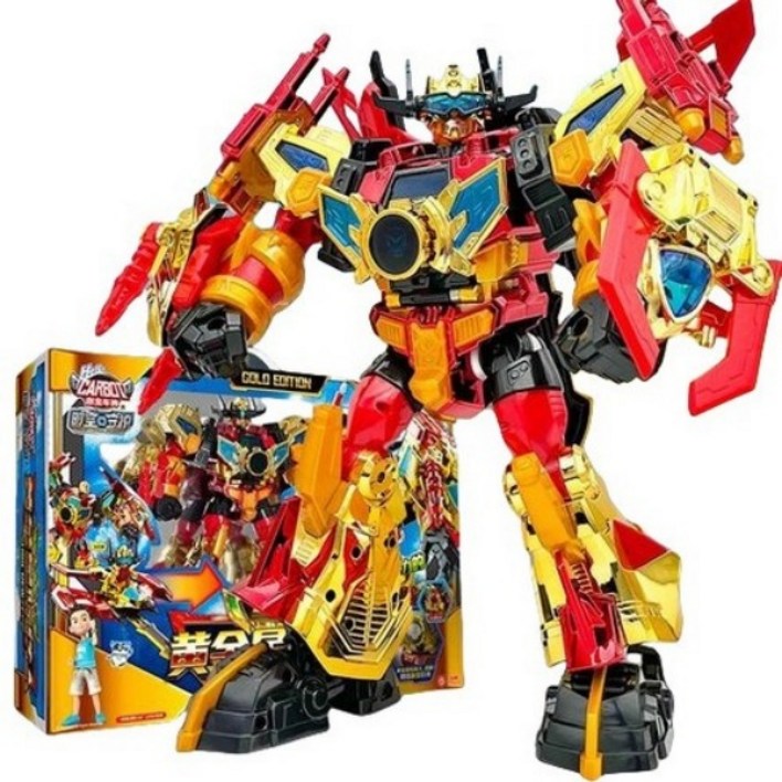 현대마켓 헬로카봇 황금특공대 유니크루저 3단변신 로봇장난감 완구