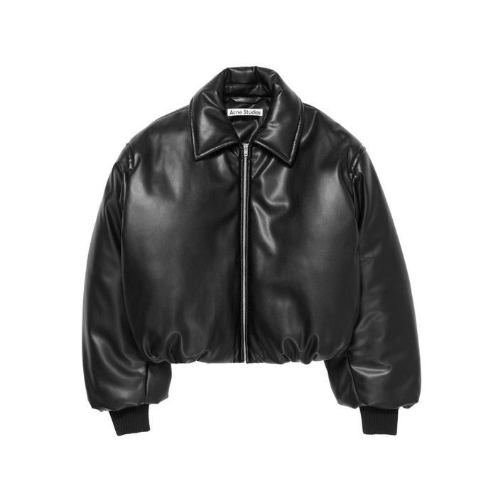 아크네 스튜디오 레더 패딩 재킷