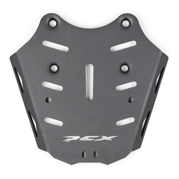 CUBLAND PCX 탑박스 브라켓 1426년식 리어캐리어 알루미늄 짐대, 블랙