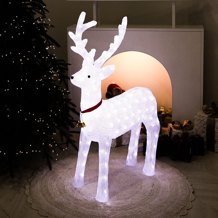 프리미엄LED 크리스마스 대형장식, 1개, B1.아크릴사슴