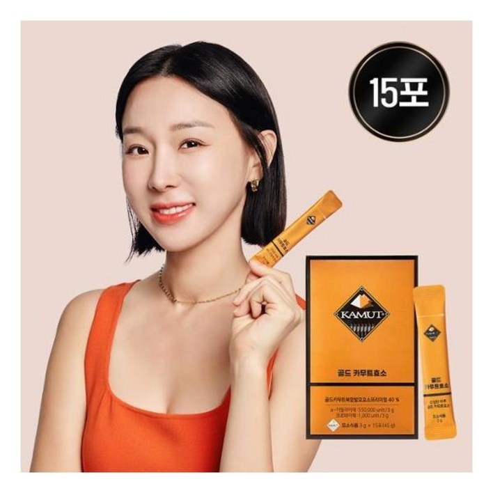 [관종언니 이지혜 Pick] 카무트 골드카무트효소 15포 (15일분)