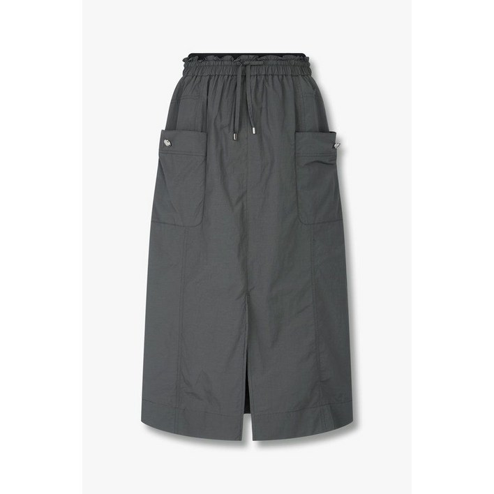 GCUT [지컷25S/S]H라인 카고 롱 밴딩 스커트(7255235105) 1324536