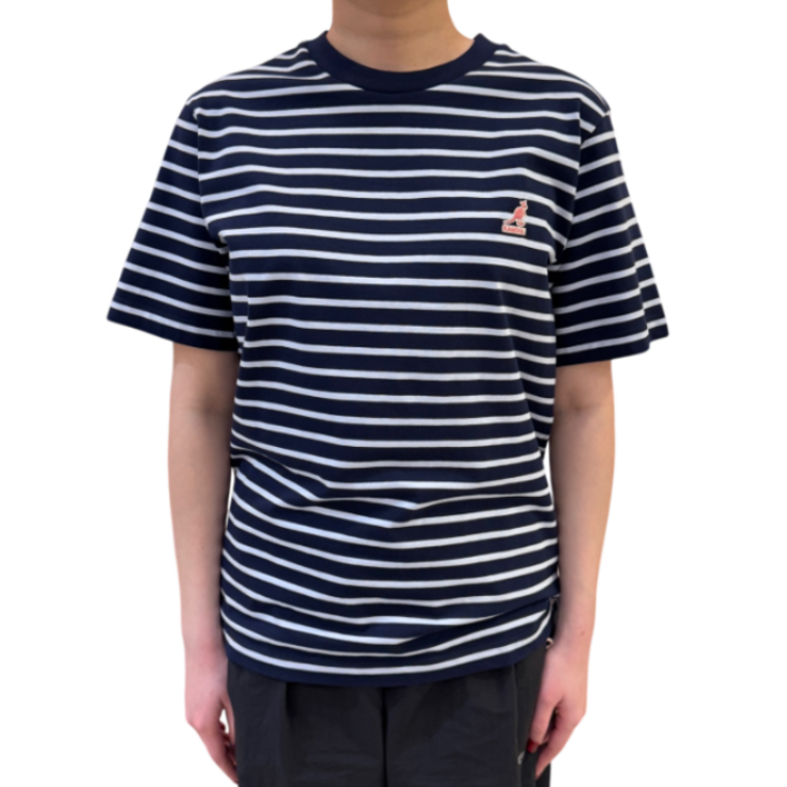 [국내정식매장] 캉골 반팔 티셔츠 Kangol 에센셜 스트라이프 2765 라이트블루