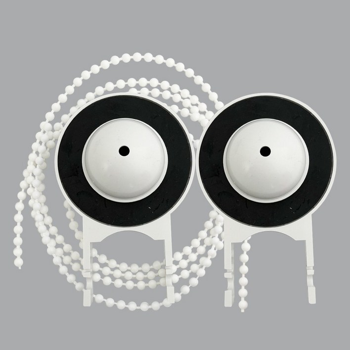 양변기 덮개 PVC 마개 2개  변기구슬줄 총120cm