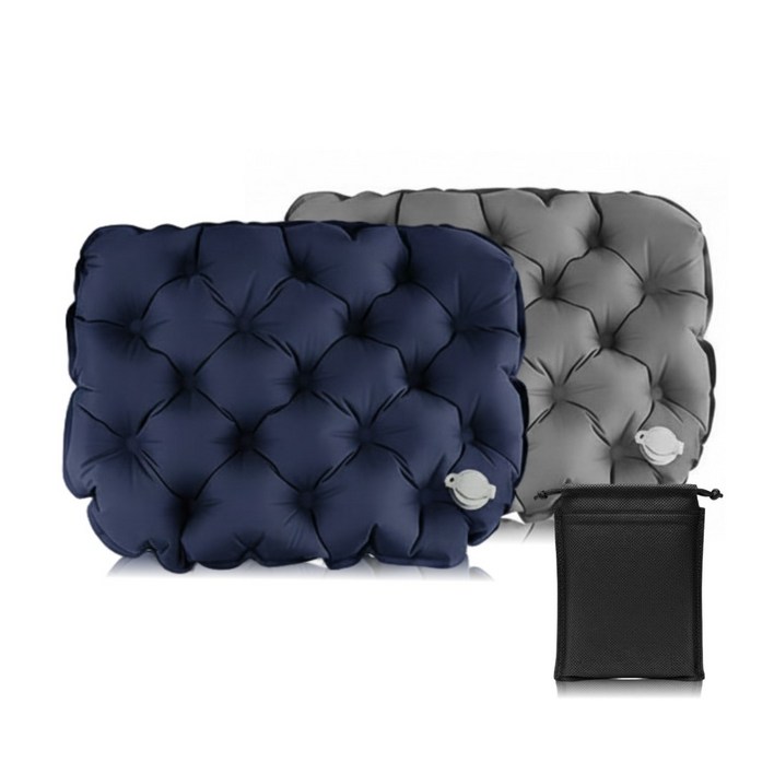 아임던 초경량 에어 방석 비행기 등산 휴대용