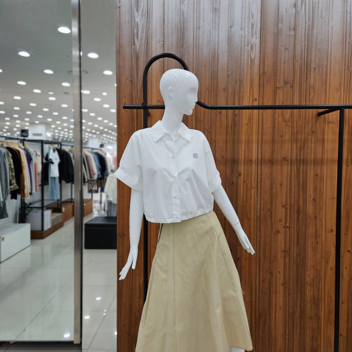 백화점 지컷 로고 스트링 블라우스 722526060301DJ 294766