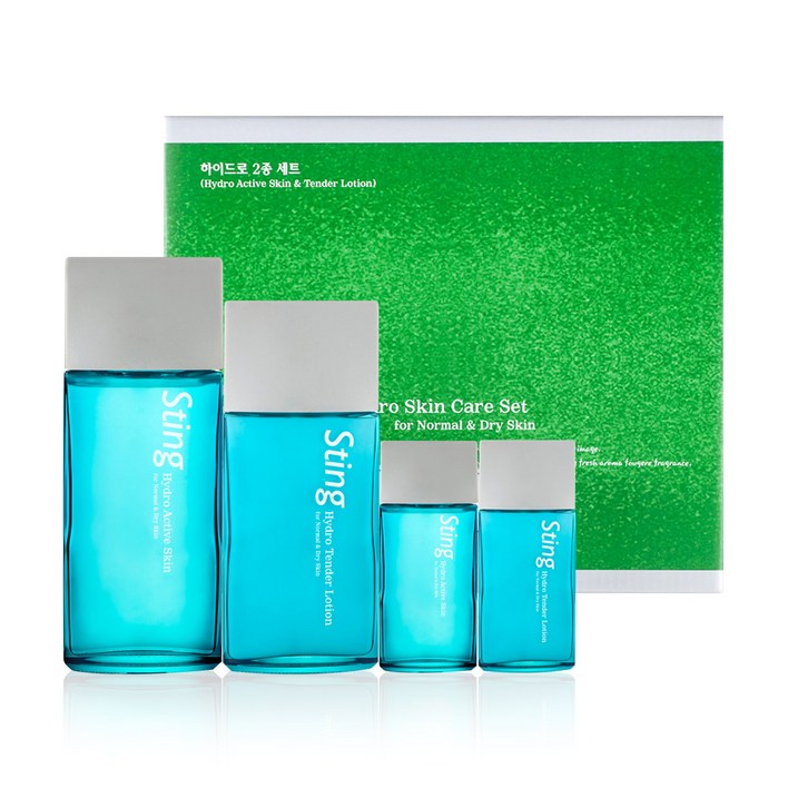 엔프라니 스팅 하이드로 남성 2종 기초세트